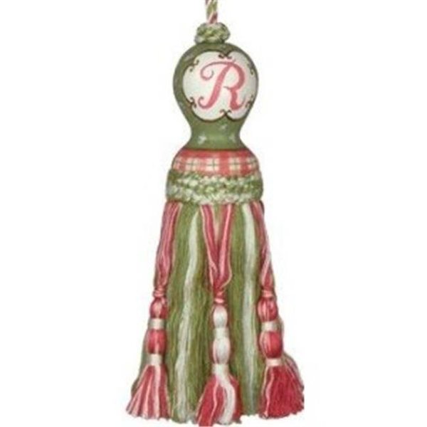 123 Creations 123 Creations C450SS Initial tassel S hand painted tassel C450SS